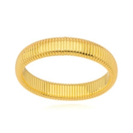 PULSEIRA BRACELETE DETALHADO EM BANHO DE OURO 18K