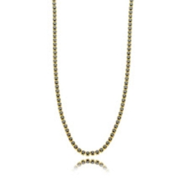 COLAR CHOKER RIVIEIRA ONIX EM BANHO DE OURO 18K