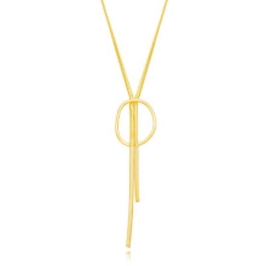 COLAR MALHA ROLIÇA DETALHADO EM BANHO DE OURO 18K