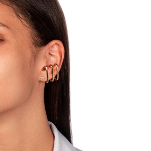 PIERCING LISO EM BANHO DE OURO 18K