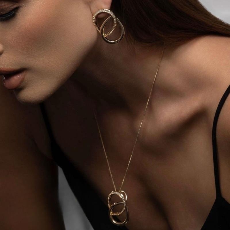 CONJUNTO VAZADO MICRO ZIRCÔNIA