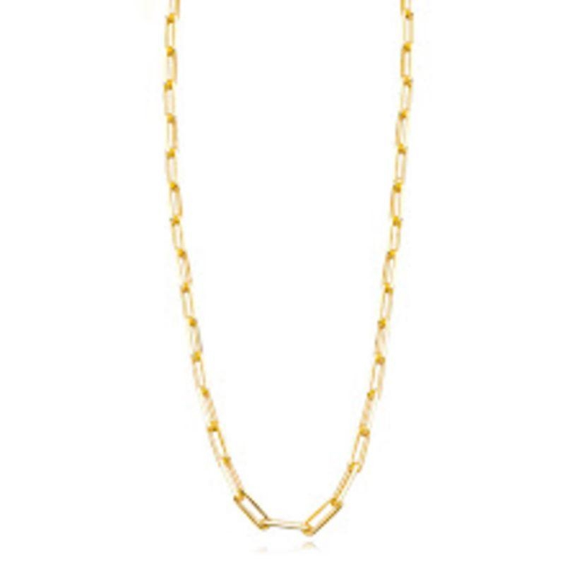 COLAR CHOKER CARTIER LISO EM BANHO DE OURO 18K