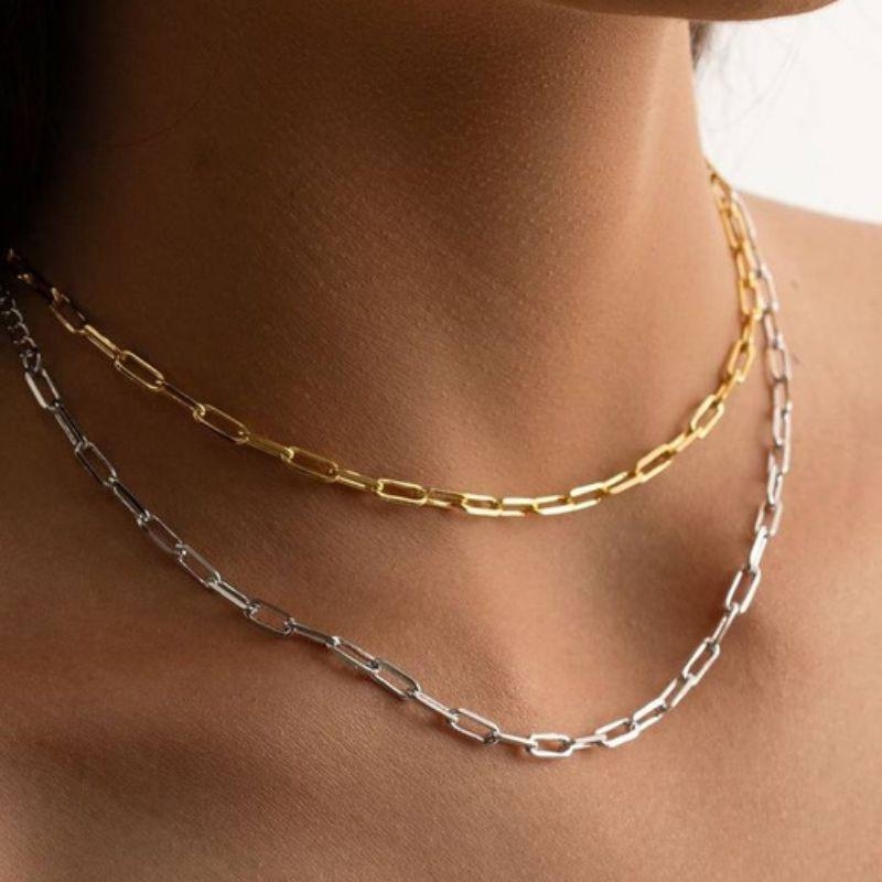 COLAR CHOKER CARTIER LISO EM BANHO DE OURO 18K