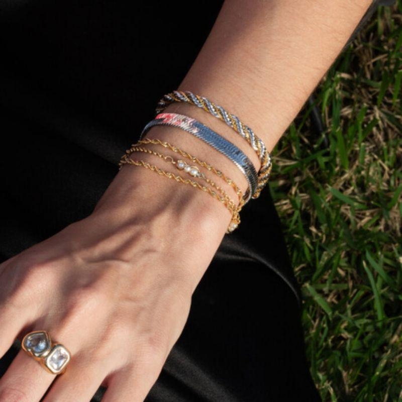 PULSEIRA HERITAGE TWIST: CORDÃO BAIANO MISTURAS DE BANHO