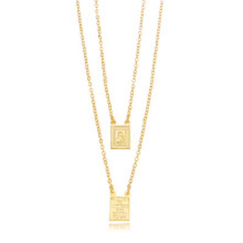 COLAR ESCAPULÁRIO SAGRADO CORAÇÃO DE JESUS