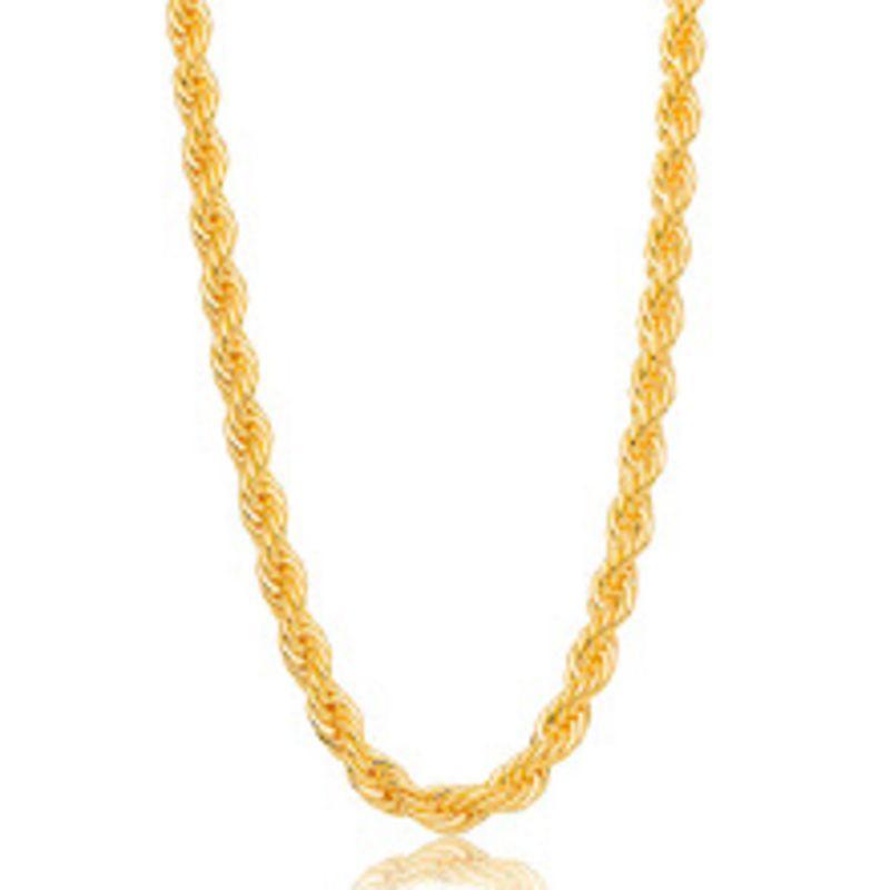 COLAR CHOKER CORDÃO BAIANO EM BANHO DE OURO 18K