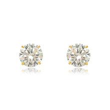 BRINCO PONTO DE LUZ - M EM BANHO DE OURO 18K