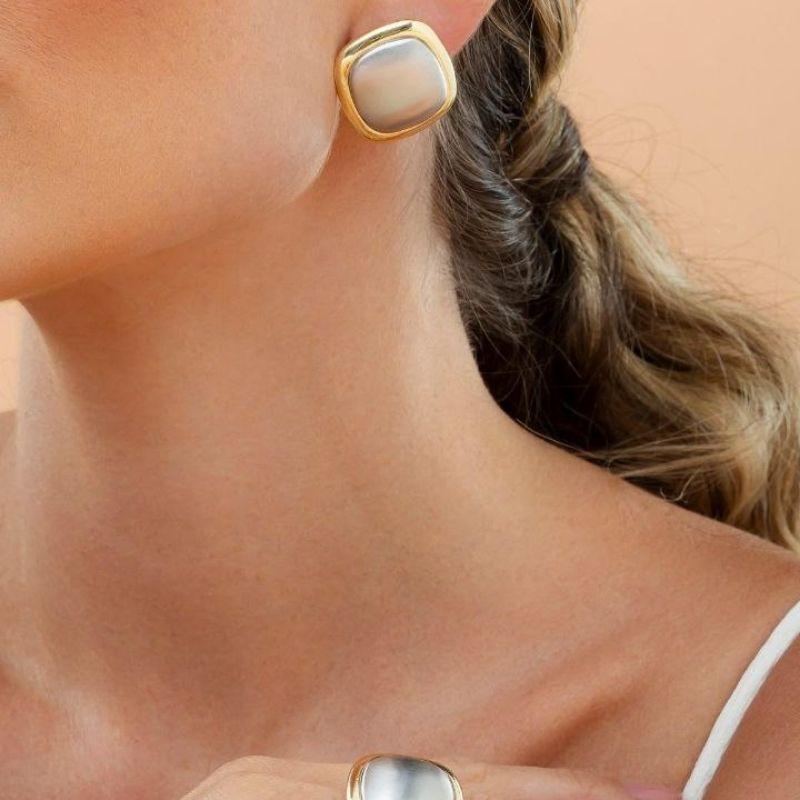 BRINCO QUADRADO FOSCO DUO EM MISTURAS DE BANHO