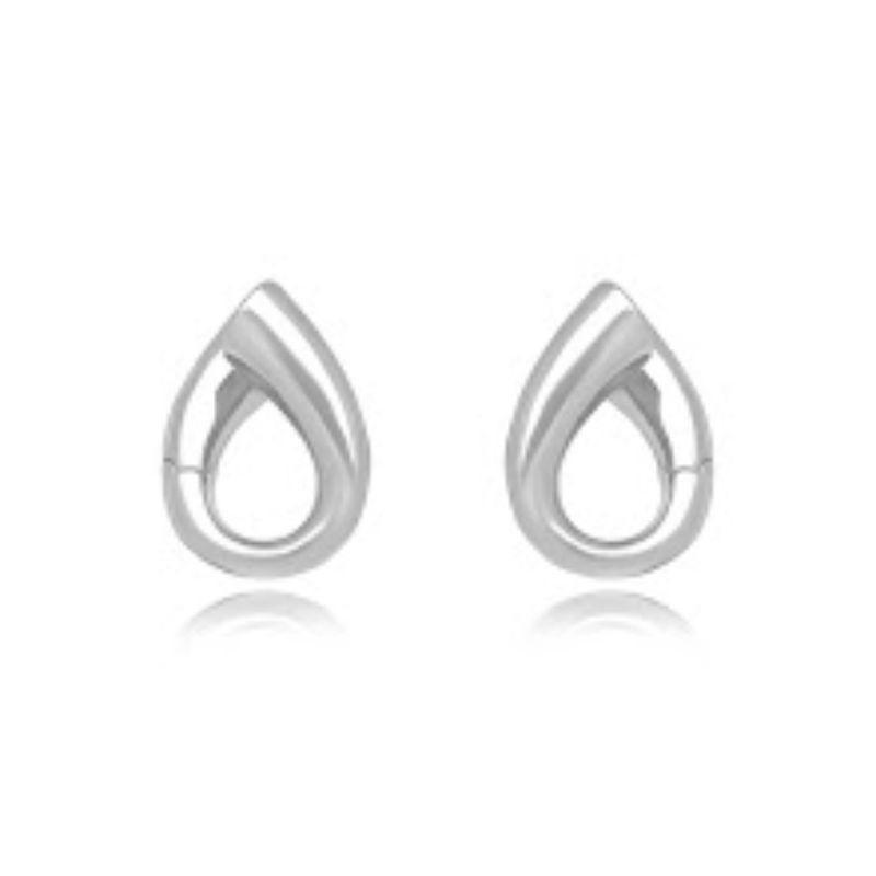 BRINCO ARGOLA LISA EM BANHO DE OURO 18K