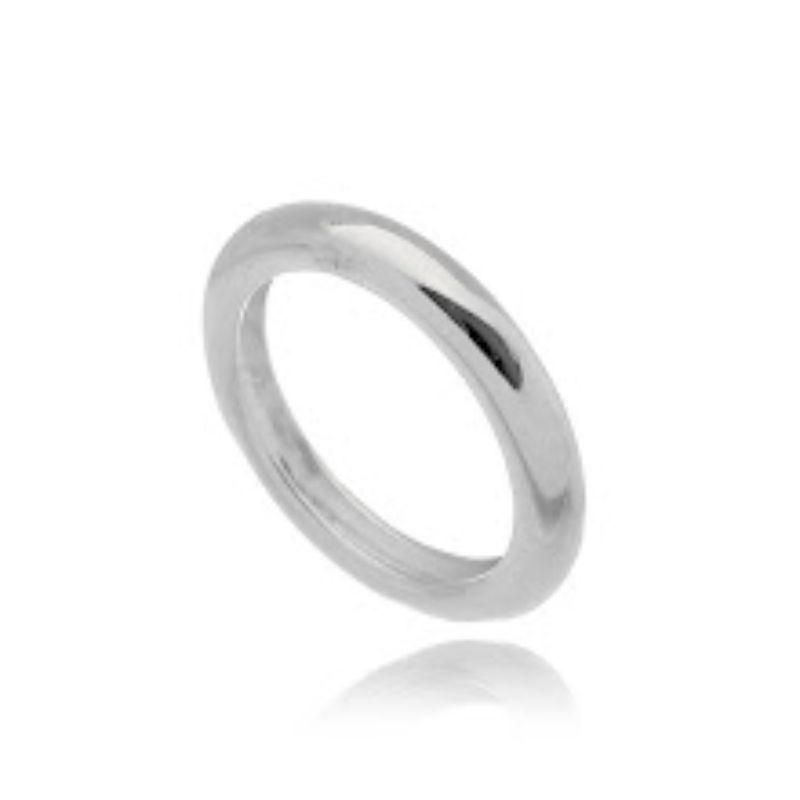 ANEL BOLD LISO EM BANHO DE RÓDIO BRANCO